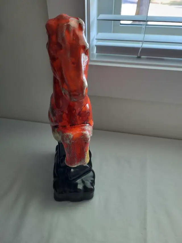 vintage horse - glazed pottery63235066754689123