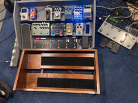 Custom Stained Maple Pedal Board