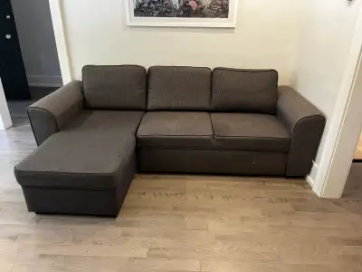 Structube Sectional Sofa Bed with Storage.  , View more
