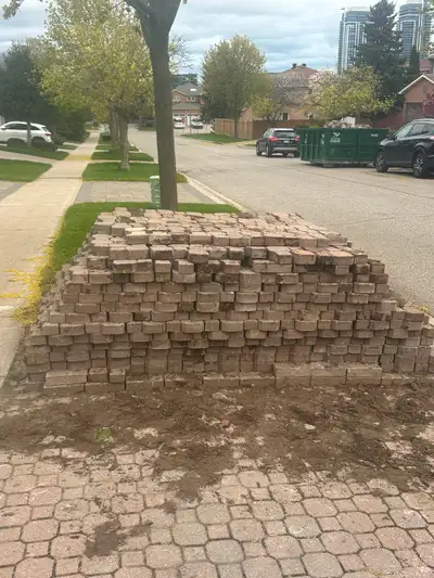 Free Driveway Pavers — first-come, first-served, View more