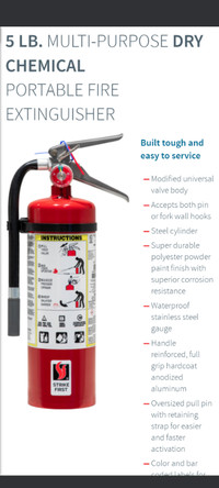 Strike First Fire Extinguisher
