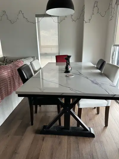 Marble table - perfect condition, View more