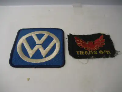 2 Vintage automotive patches, View more