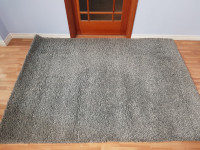 Grey Carpet/Rug 5x7