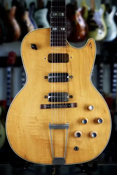 Wiring harness from 1962 Silvertone Speed Demon electric guitar, View more