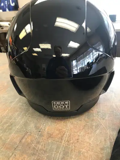 This is a brand new CKX Tranz 1.5 size 5XL motorcycle helmet, ensuring a comfortable and secure fit...