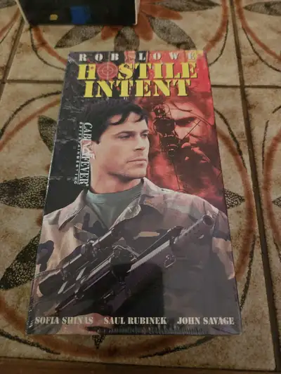 Rob Lowe Hostile Intent VHS Sealed, View more