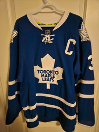 Dion Phaneuf Game Used Toronto Hockey Jersey Socks Gloves - Maple Leaf LOA