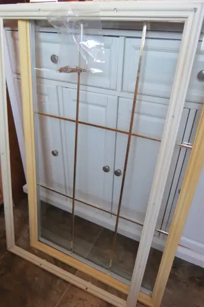 SOLD! Exterior door window insert, delivery available!, View more
