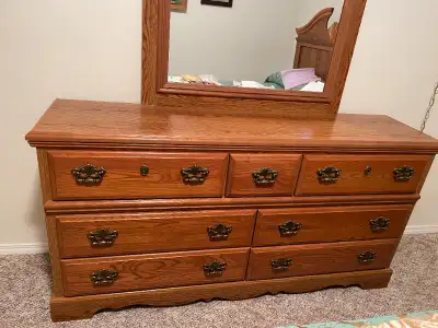 Dresser and Mirror Set, View more