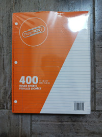 BACK TO SCHOOL: Ruled Sheets/ Lined Paper