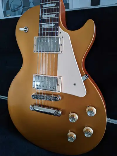 2018 Gibson Les Paul Tribute, Satin Gold Top, View more