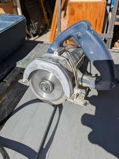 AWS 110 hand held tile saw, View more