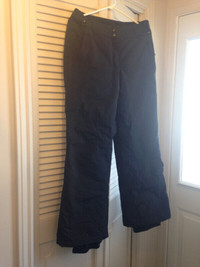 Pantalon de neige noir pour femme ou fille Médium