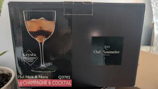 Chef & Sommelier Crystal Nick & Nora Cocktail Glasses 