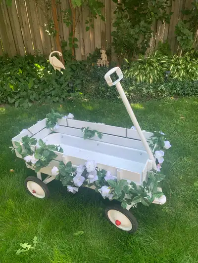 WAGON: Comes decorated! Rental fee $60 BAR/PASTERY cart Rental fee $50