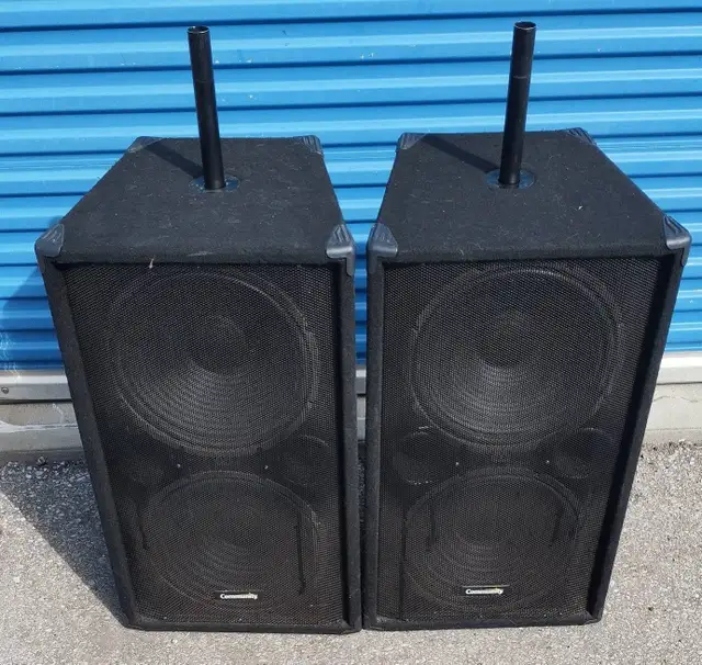 Community XP509 - Dual 15" passive high output subwoofers in Other in City of Toronto - Image 6