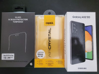 Samsung Galaxy A52 5G, brand new sealed, screen protector, case