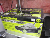 Brand new sealed box: Lawnmaster Electric "18 lawnmower ME1018X