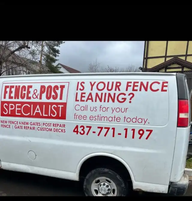 FENCE REPAIR MISSISSAUGA/REPLACE BROKEN POSTS NOW…. in Fence, Deck, Railing & Siding in Mississauga / Peel Region - Image 9