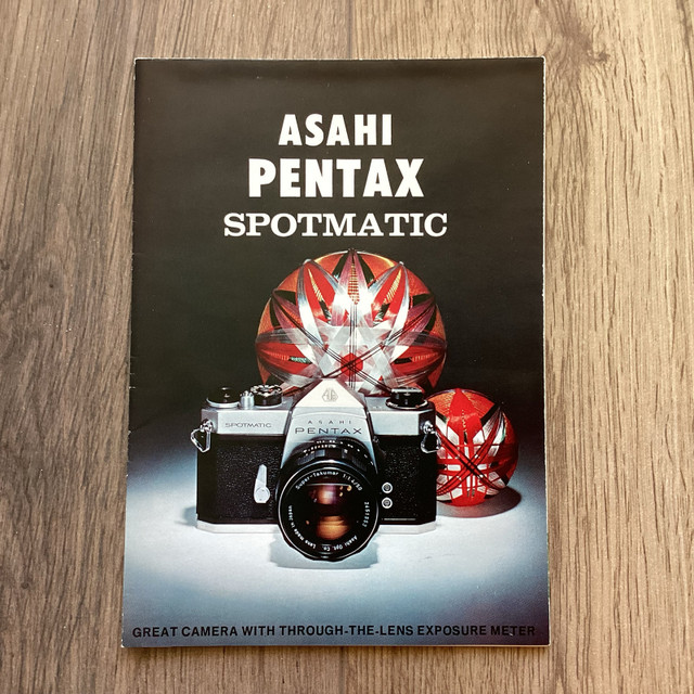 Original Pentax Spotmatic SP fold out brochure. 1964 FREE SHIP in Cameras & Camcorders in City of Toronto