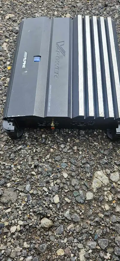 Selling my Alpine MRP-M650 V-Power Digital Mono Amplifier, a powerhouse for car audio enthusiasts! T...