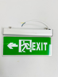 LED Light - Lit Acrylic Exit Sign, emergency exit signage - Runn