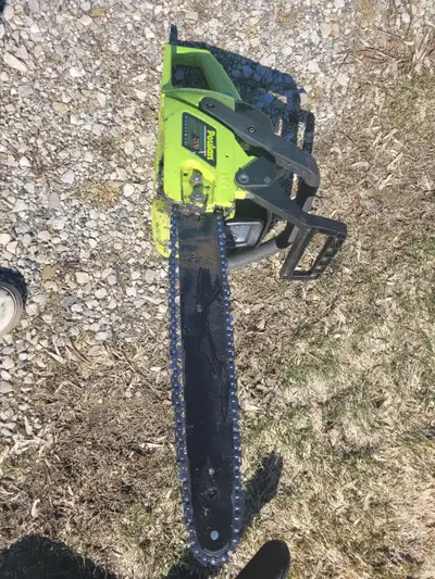 Poulan Chain Saw with carrying case, View more