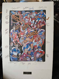 Oilers all stars dated 1985