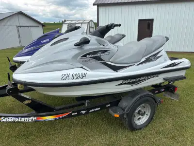 Two Yamaha Waverunners for sale. 2002 & 2003, both XLT 1200cc two stroke triples. Low hours and in e...