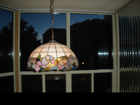 Tiffany Style Stained Glass Pendant Light Fixture