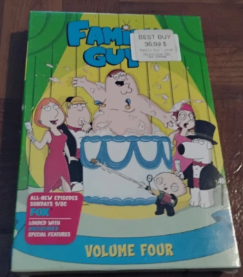 FAMILY GUY - Complete Volume 4 (Four) DVD Brand New Sealed, View more
