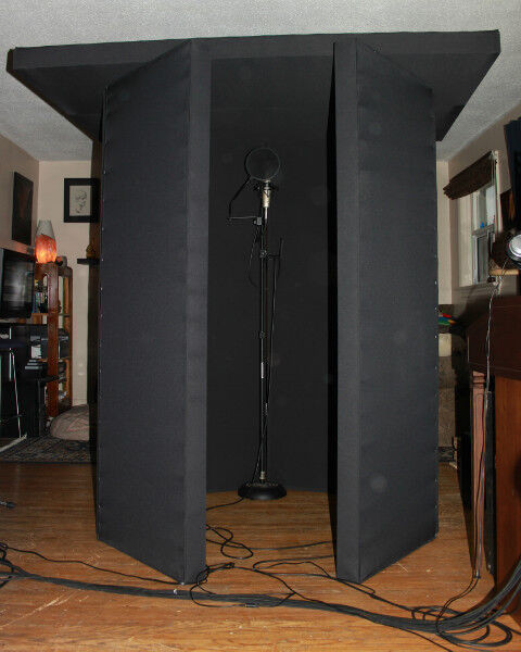 "Stonehenge" Vocal Booth (semi-portable acoustic panels booth) in Other in City of Toronto - Image 4