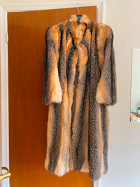 Genuine fur coat