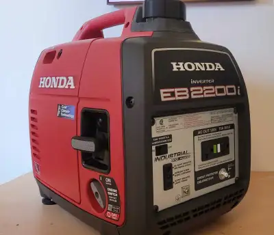 For sale is a Honda EB2200i generator, perfect for industrial use with its inverter technology provi...