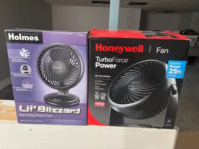 Two Residential fans, View more