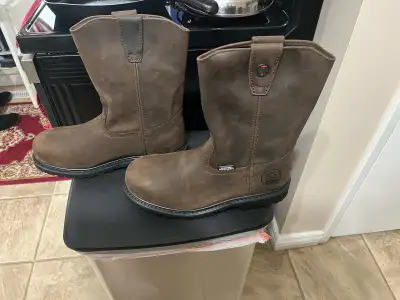 Steel toe boots, View more