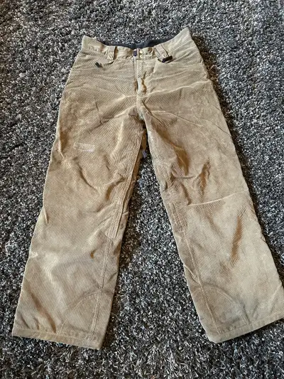  corduroy ski/snowboard pants men’s medium , View more