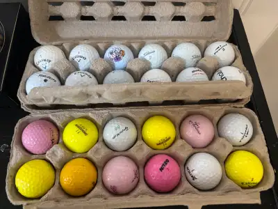 30  golf balls GUC, View more