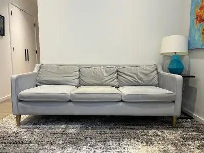 3 seat sofa - grey Good condition