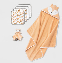 Cloud Island Fox Towel set
