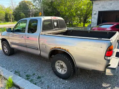 2004 Toyota Tundra (2WD) part out. $2000.00 Original transmission and engine. Auto transmission 251,...