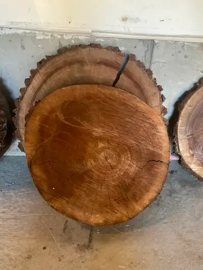 Black walnut rounds, View more