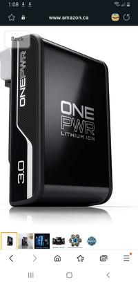 New ONEPWR Battery 2.0Ah & Fast Charging Station & Sprayer Kit