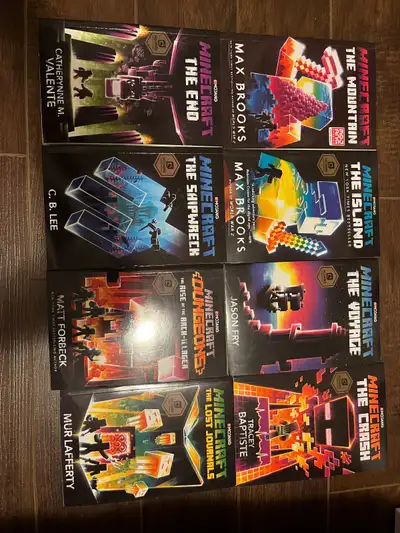 8 Minecraft books - almost new, View more