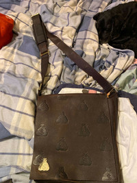 Gene Simmons “Money Bags “ messenger bag leather new