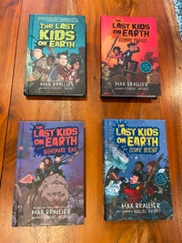 The Last Kids On Earth first 4 books and movie poster