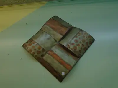 We have for sale a very nice piece of metal wall art, it can be hung as shown or so it looks like a...