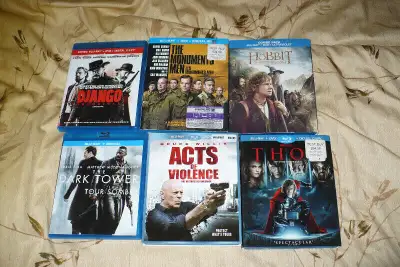 BLUE RAY DVD MOVIES, View more