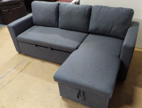 SECTIONAL SOFA-BED WITH STORAGE - BEST RATE EVER